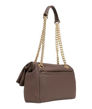 LOVE MOSCHINO BOLD LOVE HAMMERED  Umh&auml;ngetasche / Crossbody Bag Schokolade2 - Damentaschen - 3