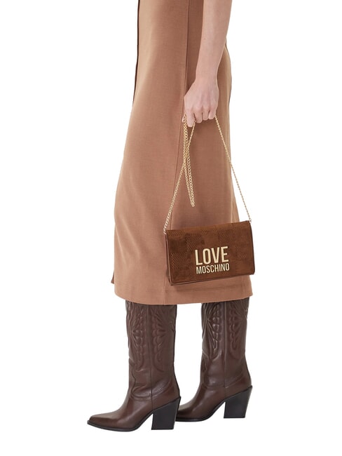 PATCHY Clutch mit Kette Kamel2 - Damentaschen