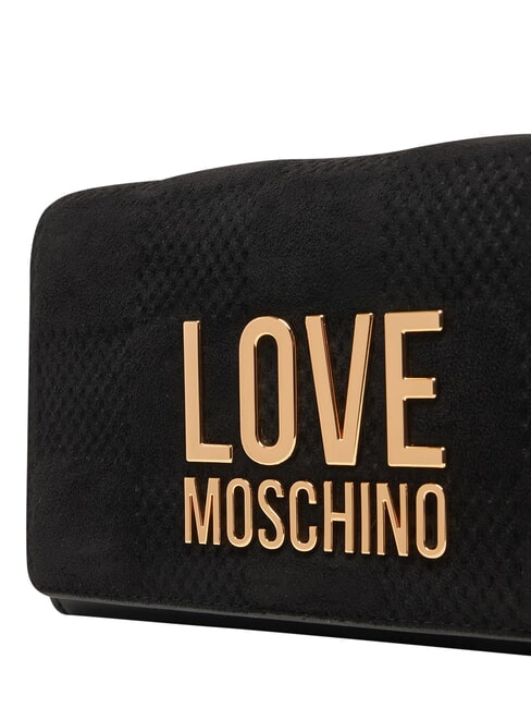 PATCHY Clutch mit Kette Schwarz - Damentaschen