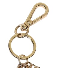 LOVE MOSCHINO CHARMS Schl&uuml;sselanh&auml;nger mit Metalllogo schwarz/rot/schwarz - Schl&uuml;sselanh&auml;nger und Schl&uuml;sseletuis - 3