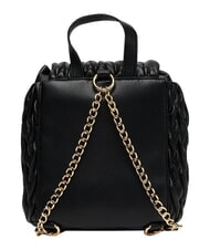 LOVE MOSCHINO DEMURE Rucksack mit Schulterriemen aus Kette Schwarz - Damentaschen - 3