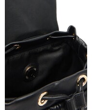 LOVE MOSCHINO DEMURE Rucksack mit Schulterriemen aus Kette Schwarz - Damentaschen - 6