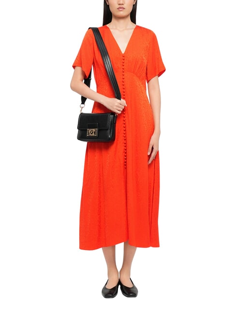 EMBOSSED Umh&auml;ngetasche Schwarz - Damentaschen