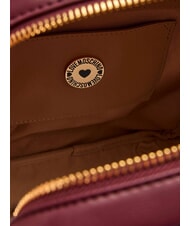 LOVE MOSCHINO EMBOSSED Rucksack mit Vordertasche Wein - Damentaschen - 7