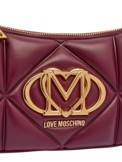 EMBOSSED Schultertasche, doppelt tragbar Wein - Damentaschen