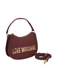 LOVE MOSCHINO BOLD LOVE Handtasche mit Schulterriemen Wein - Damentaschen - 3