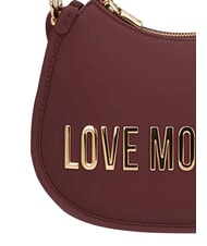 LOVE MOSCHINO BOLD LOVE Handtasche mit Schulterriemen Wein - Damentaschen - 5