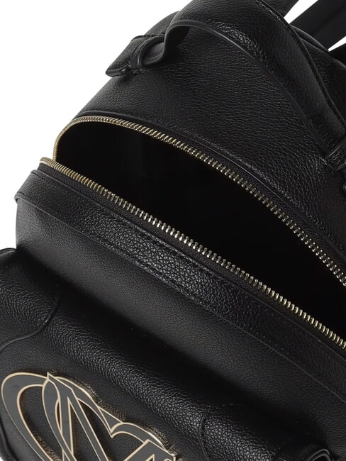 LOGO Rucksack mit Vordertasche Schwarz - Damentaschen