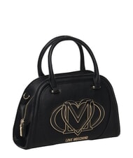 LOVE MOSCHINO LOGO Handtasche mit Schulterriemen Schwarz - Damentaschen - 3