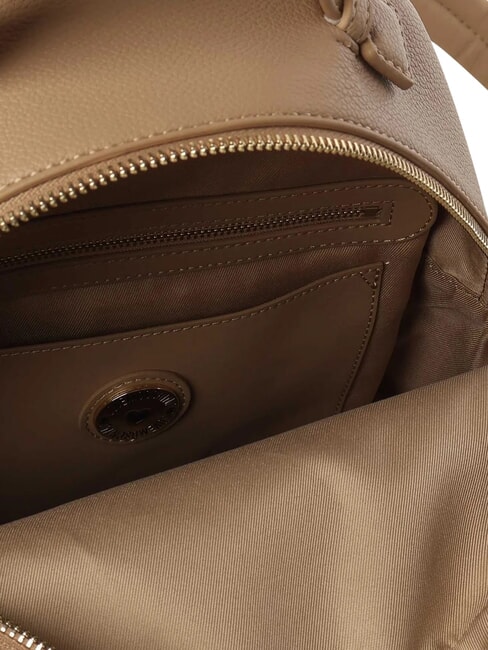 LOGO Rucksack mit Vordertasche Beige - Damentaschen