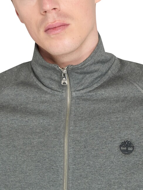 EXETER RIVER Sweatshirt mit durchgehendem Rei&szlig;verschluss dunkel / grau / meliert - Sweatshirts Herren