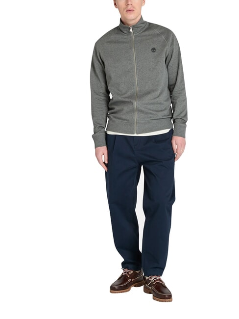 EXETER RIVER Sweatshirt mit durchgehendem Rei&szlig;verschluss dunkel / grau / meliert - Sweatshirts Herren