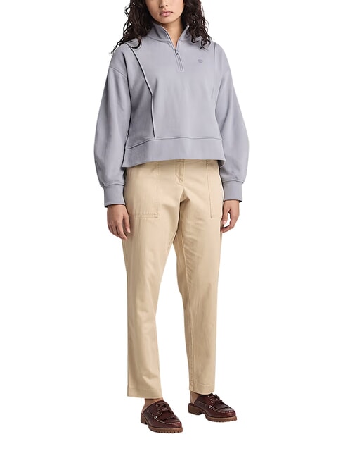 LUSH Sweatshirt mit halbem Rei&szlig;verschluss Quicksilver Yard - Sweatshirts Damen