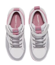 TIMBERLAND STONE JUMP MID Sneaker aus gemischtem Leder hellgraues Wildleder - Kinderschuhe - 3