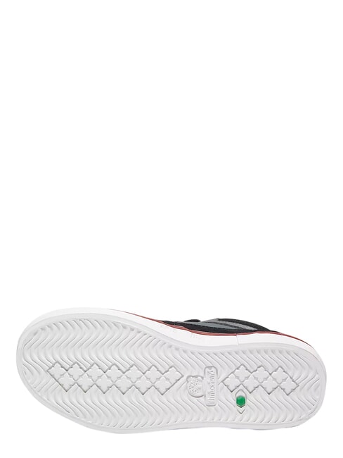 STONE JUMP MID Sneaker aus gemischtem Leder dunkelgraues Wildleder - Kinderschuhe