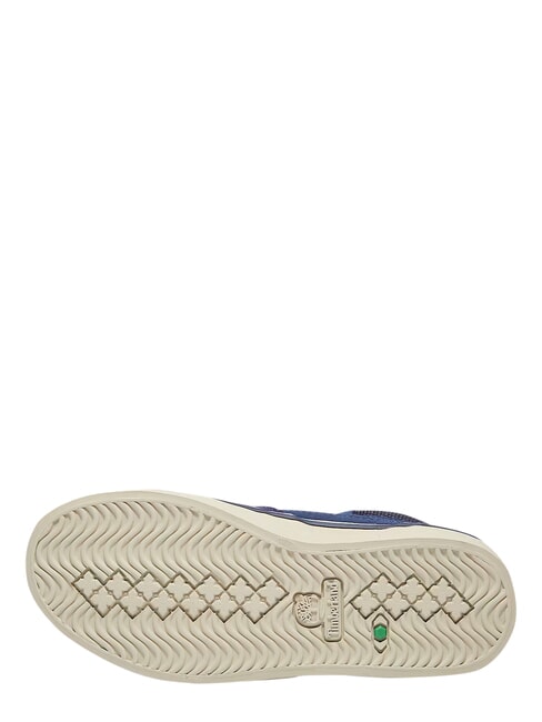 STONE JUMP MID Sneaker aus gemischtem Leder dunkelblau - Kinderschuhe