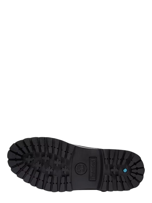 STONE STREET Wasserdichter Lederstiefeletten schwarzes Lackleder - Damenschuhe