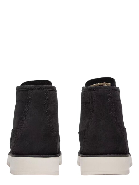 BRITTON MILLS Lederstiefel schwarzes Wildleder - Herrenschuhe