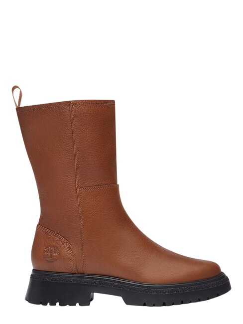 CAMBRIA VALLEY Lederstiefel Rost voller Maserung - Damenschuhe