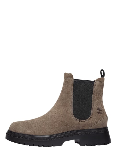CAMBRIA VALLEY Lederstiefelette mittelgraues Wildleder - Damenschuhe