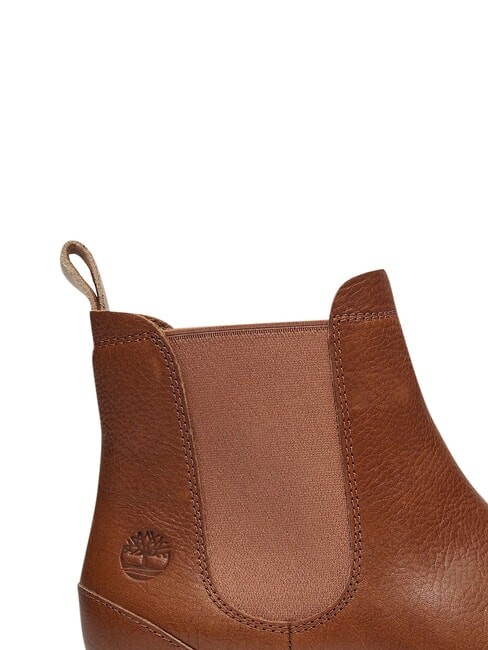 CAMBRIA VALLEY Lederstiefelette Rost voller Maserung - Damenschuhe