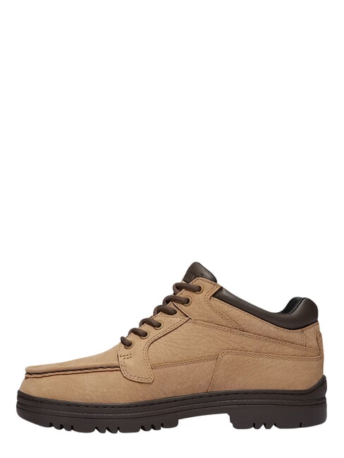 HERITAGE Lederstiefelette d beige nubuck w dk brn - Herrenschuhe