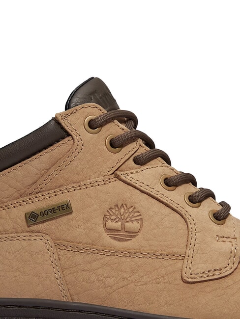 HERITAGE Lederstiefelette d beige nubuck w dk brn - Herrenschuhe