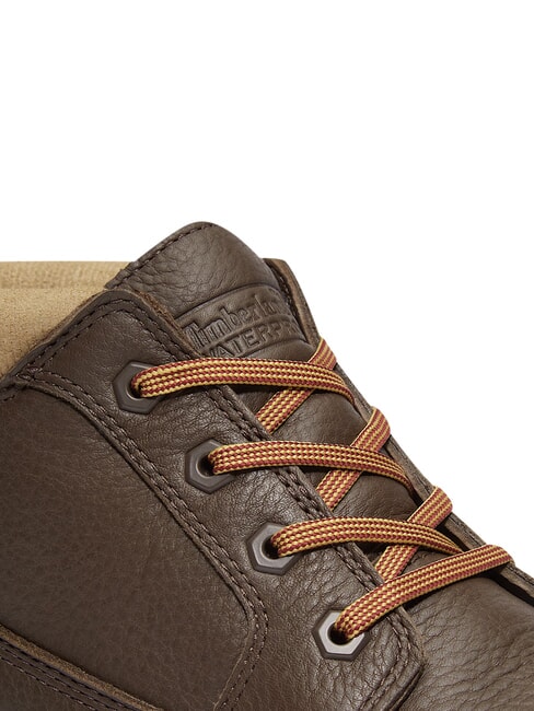 PREMIUM MID  Wasserdichte Lederstiefeletten dunkelbraun fg w olv - Herrenschuhe