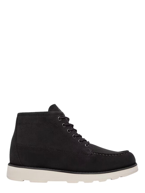 BRITTON MILLS Lederstiefel schwarzes Wildleder - Herrenschuhe