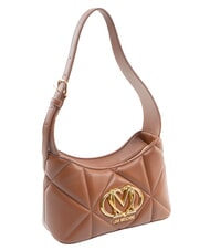 LOVE MOSCHINO EMBOSSED Umh&auml;ngetasche braun - Damentaschen - 2