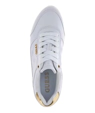 GUESS HANSIN4 Turnschuhe wei&szlig;es Platin - Damenschuhe - 5