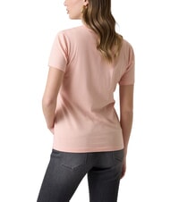GUESS STUDS SCRIPT Kurzarm-T-Shirt Pfirsichcremes - T-Shirts und Tops f&uuml;r Damen - 3