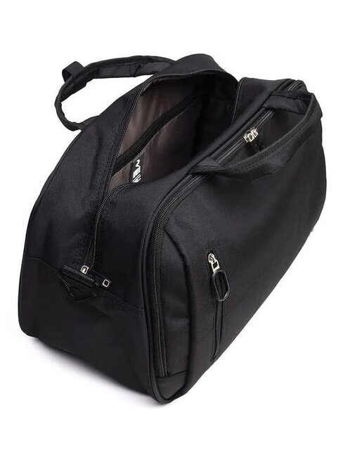 ECO-MOOD Reisetasche mit Schultergurt Schwarz - Reisetaschen