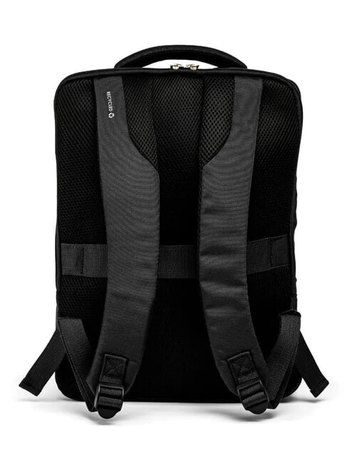 ECO-MOOD Rucksack aus recyceltem Polyester Schwarz - Rucks&auml;cke f&uuml;r Schule &amp; Freizeit