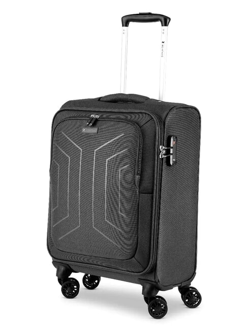 HEXA SOFT Handgep&auml;cktrolley Schwarz - Handgep&auml;ck
