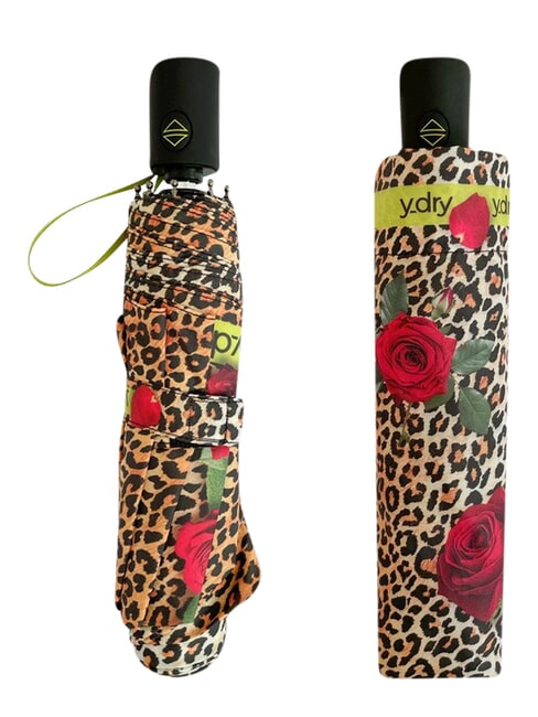 ROSE Automatischer Faltregenschirm wilde Rose - Regenschirme