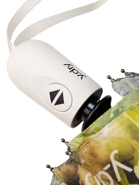 CAMPO DE FIORI Automatischer Faltregenschirm Elfenbein - Regenschirme