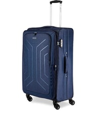 R RONCATO HEXA SOFT Gro&szlig;er, erweiterbarer Trolley blu navy - Halbharte Trolleys - 3