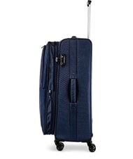 R RONCATO HEXA SOFT Gro&szlig;er, erweiterbarer Trolley blu navy - Halbharte Trolleys - 4
