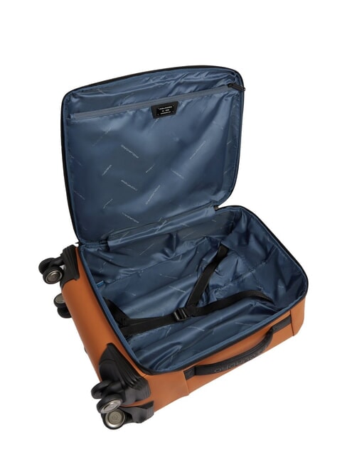 CORNER SPECIALE GOMMATO Wasserfester Handgep&auml;ckwagen LEDER - Handgep&auml;ck