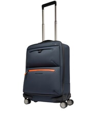 PIQUADRO CORNER SPECIALE GOMMATO Wasserfester Handgep&auml;ckwagen Blau - Handgep&auml;ck - 3