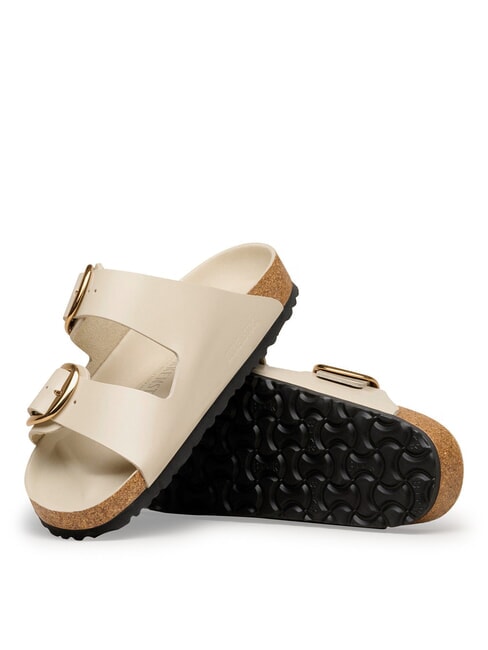 ARIZONA BIG BUCKLE  Ledersandalen Glanzauster - Damenschuhe