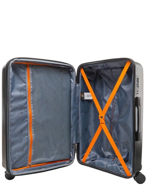 SLIDE Mittlerer Trolley, ausziehbar Schwarz - Harte Trolleys