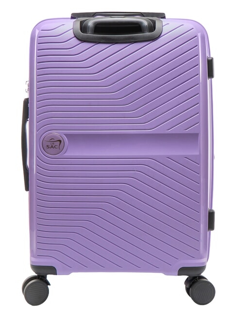 SLIDE Mittlerer Trolley, ausziehbar violett - Harte Trolleys