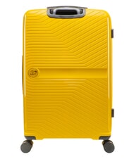 LESAC SLIDE Gro&szlig;er, erweiterbarer Trolley hellgelb - Harte Trolleys - 4