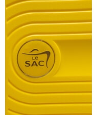 LESAC SLIDE Gro&szlig;er, erweiterbarer Trolley hellgelb - Harte Trolleys - 6