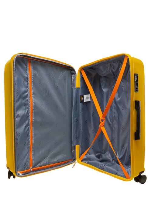 SLIDE Mittlerer Trolley, ausziehbar hellgelb - Harte Trolleys