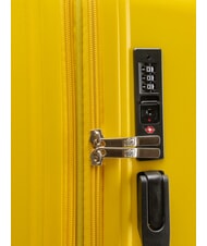 LESAC SLIDE Mittlerer Trolley, ausziehbar hellgelb - Harte Trolleys - 5