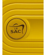 LESAC SLIDE Mittlerer Trolley, ausziehbar hellgelb - Harte Trolleys - 6