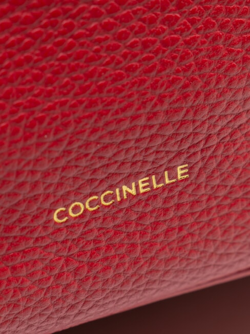 JINNY Lederrucksack Sangria - Damentaschen